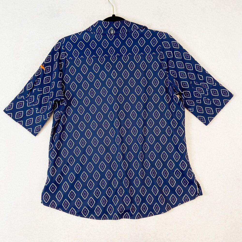 Belyn Key Keystone Top Women's Medium Blue‎ Pickle Ball Tennis Golf Sporty - Picture 2 of 6